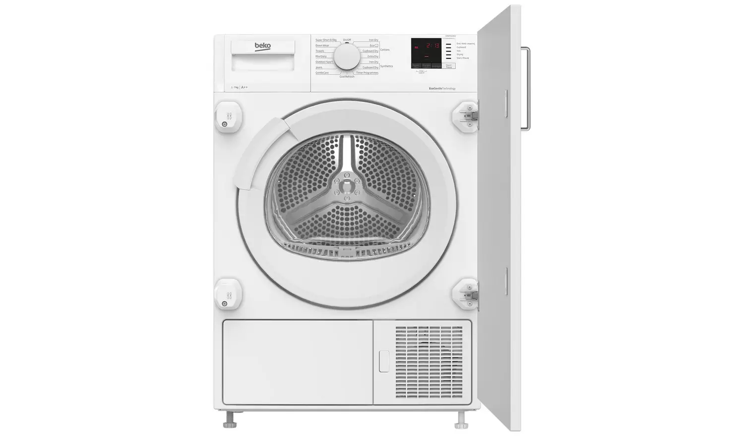 1183005_R_Z001A.png Beko DTIKP71131W 7kg Integrated Heat Pump Tumble Dryer - Image 1