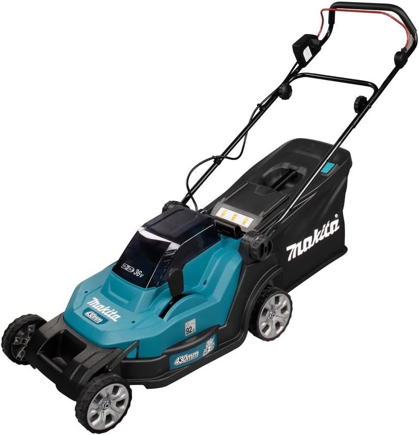 51aAnJm3ScL._AC_SL1000.jpg Makita DLM432Z Twin 18v LXT Cordless Lawn Mower 43cm - Image 1