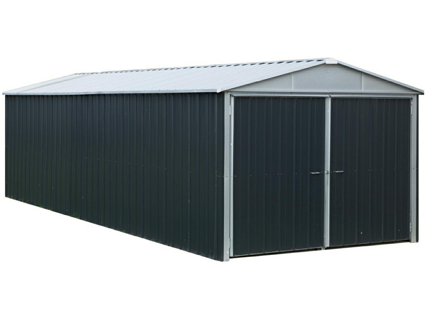 682798b.jpg Yardmaster Metal Garage 10 x 17ft - Image 1
