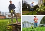 Ryobi 18V ONE+ Cordless 33cm Lawn Mower and 23cm Grass Trimmer Set - Image 2