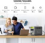 Fossibot F1200 Tragbare Solargenerator+200w Solar Panel 1024wh - Image 2
