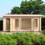 Shire Elm 10 x 17ft Log Cabin - Image 3