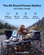 BLUETTI Solar Generator Elite 200 V2 (2025 New) with 200W Solar Panel Included, 2073.6Wh Portable Power Station w/ 2 2600W AC Outlets, 17-Year - Image 4