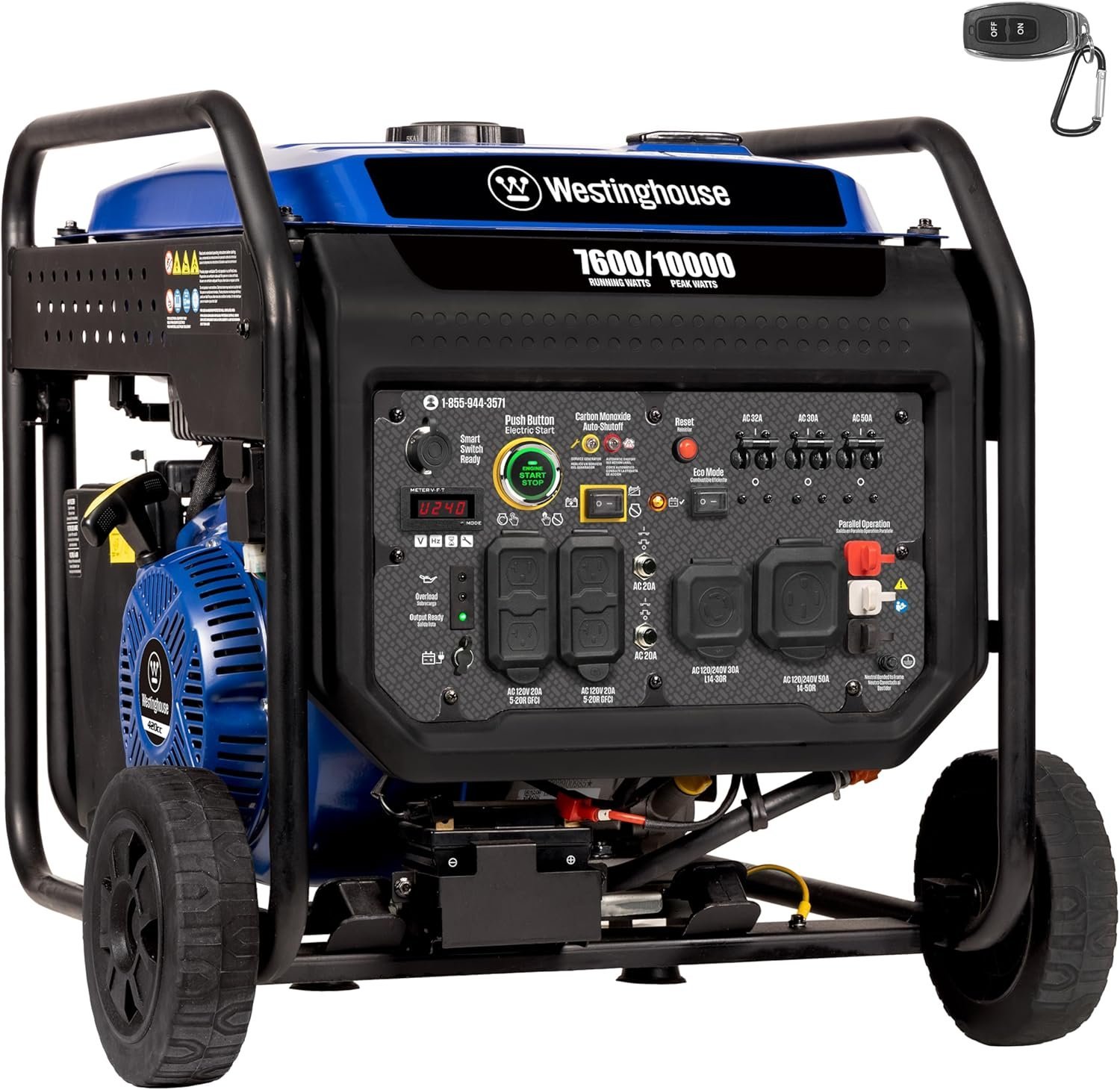 81z9DTmA35L._AC_SL1500_.jpg Westinghouse 10,000-Watt Portable Inverter Generator - Image 1