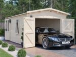 Dunster House Wooden Garage W3m x D5.5m Log Garage Workshop - Image 3