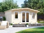 Dunster House W5m x D3m Garden Log Cabin 45mm Wall Thickness - Image 4