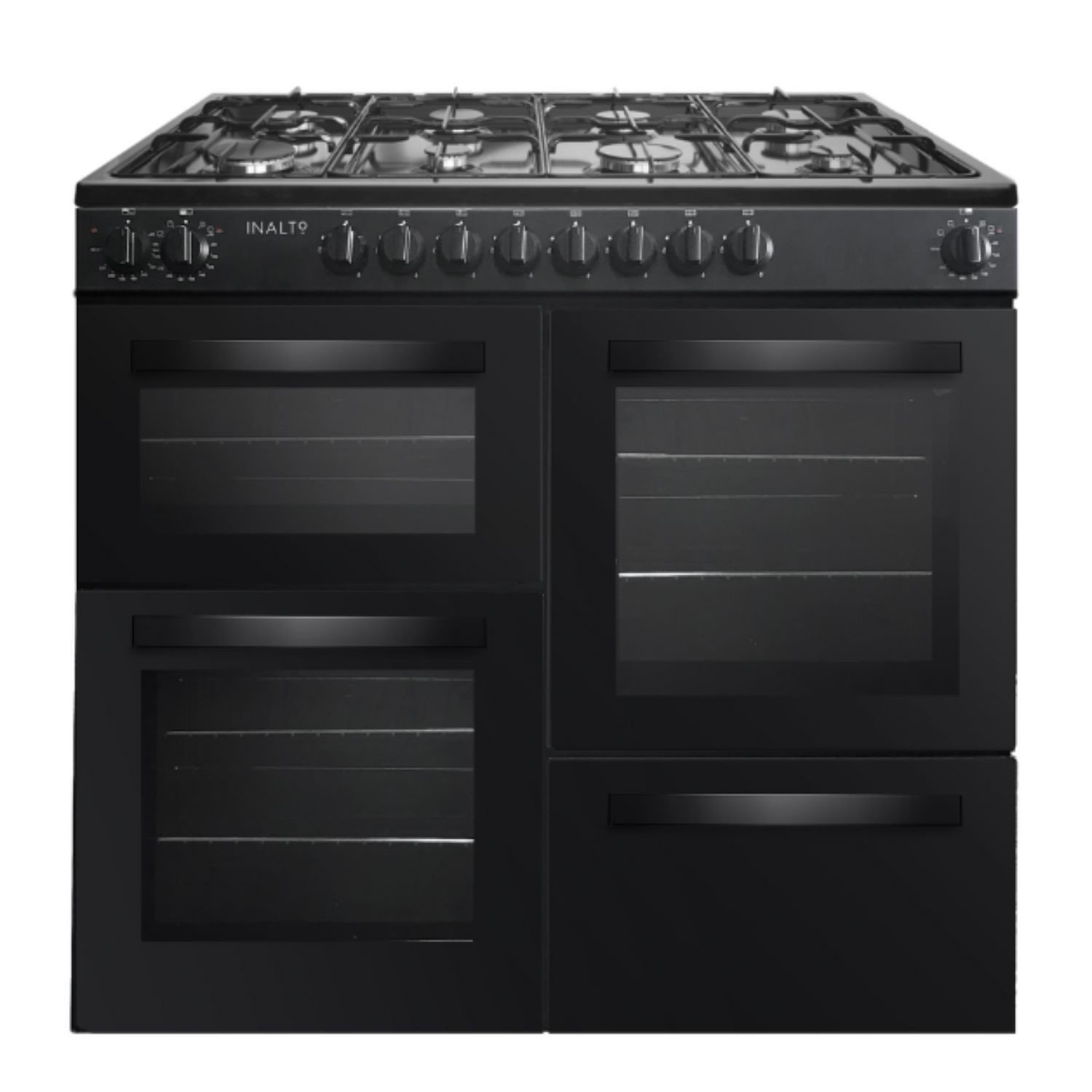 IR100DFMCB_1_Supersize.jpg Inalto 100cm Dual Fuel Range Cooker IR100DFMCB - Image 1