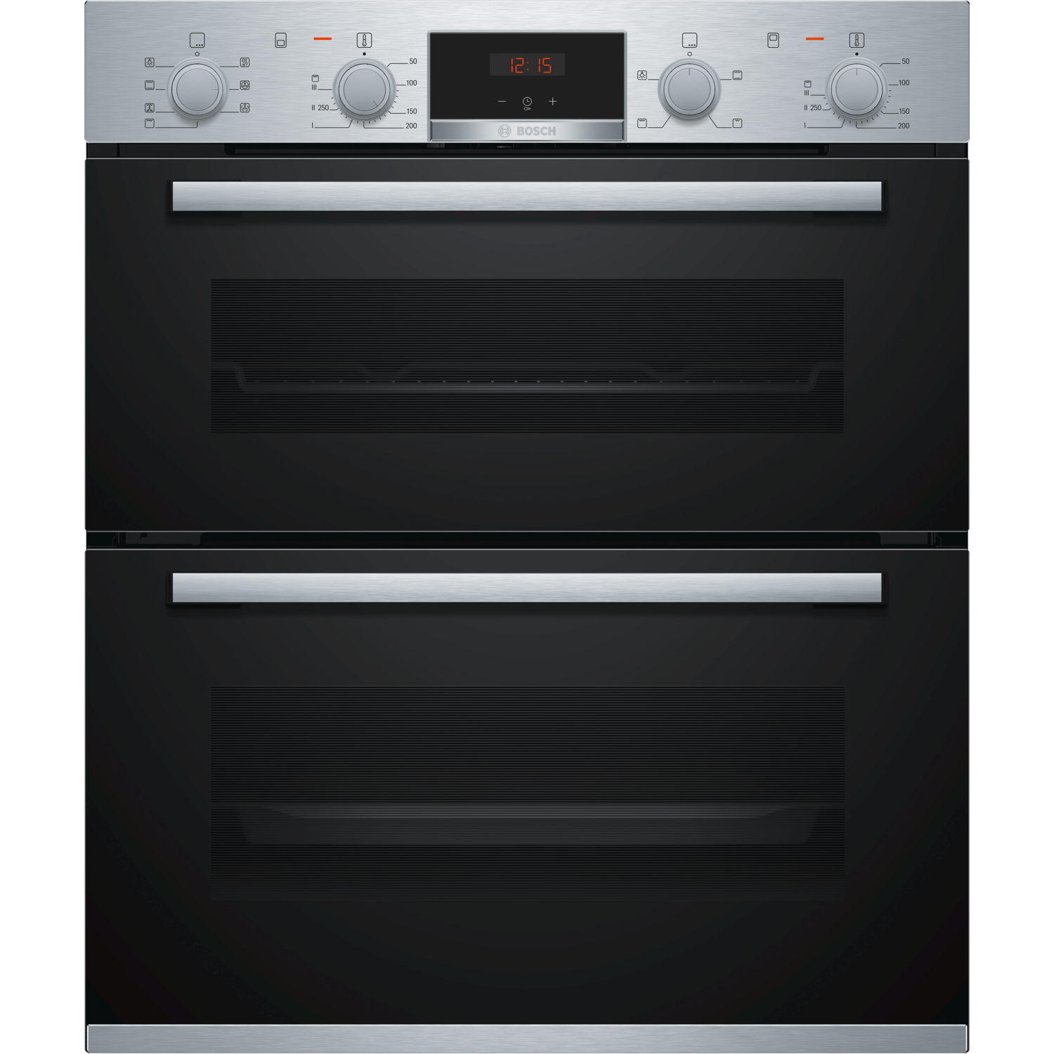 NBS533BS0B_1_Supersize.png Bosch NBS533B Series 4 Built Under Double Oven - Image 1
