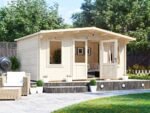 Dunster House W5m x D3m Garden Log Cabin 45mm Wall Thickness - Image 3
