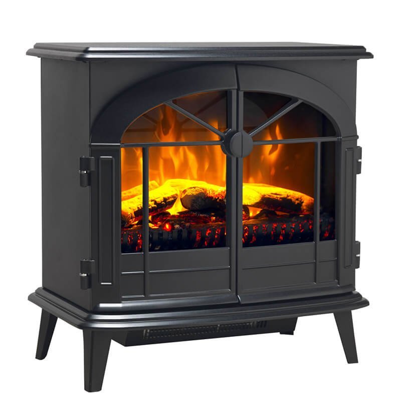 e9669eb75f0c66daa0d57d5a4832bbd5.jpg Dimplex Leckford Optiflame Electric Stove - Image 1