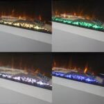 Ezee Glow 60'' Celestial Built-In Media Wall Electric Fire - Image 13