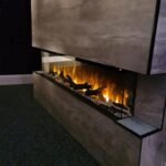 Ezee Glow 60'' Celestial Built-In Media Wall Electric Fire - Image 5