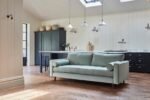 Velvet 3 Seater Sofa Modern Style Custom Sofa Velvet