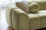 Sofology Green 2 Corner 1.5 Chaise Sofa in Soft Chenille Olive - Image 2