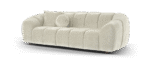 Sofology 3 Seater Sofa in Soft Chenille Linen